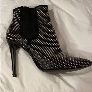 Zara - Black Studded Bootie